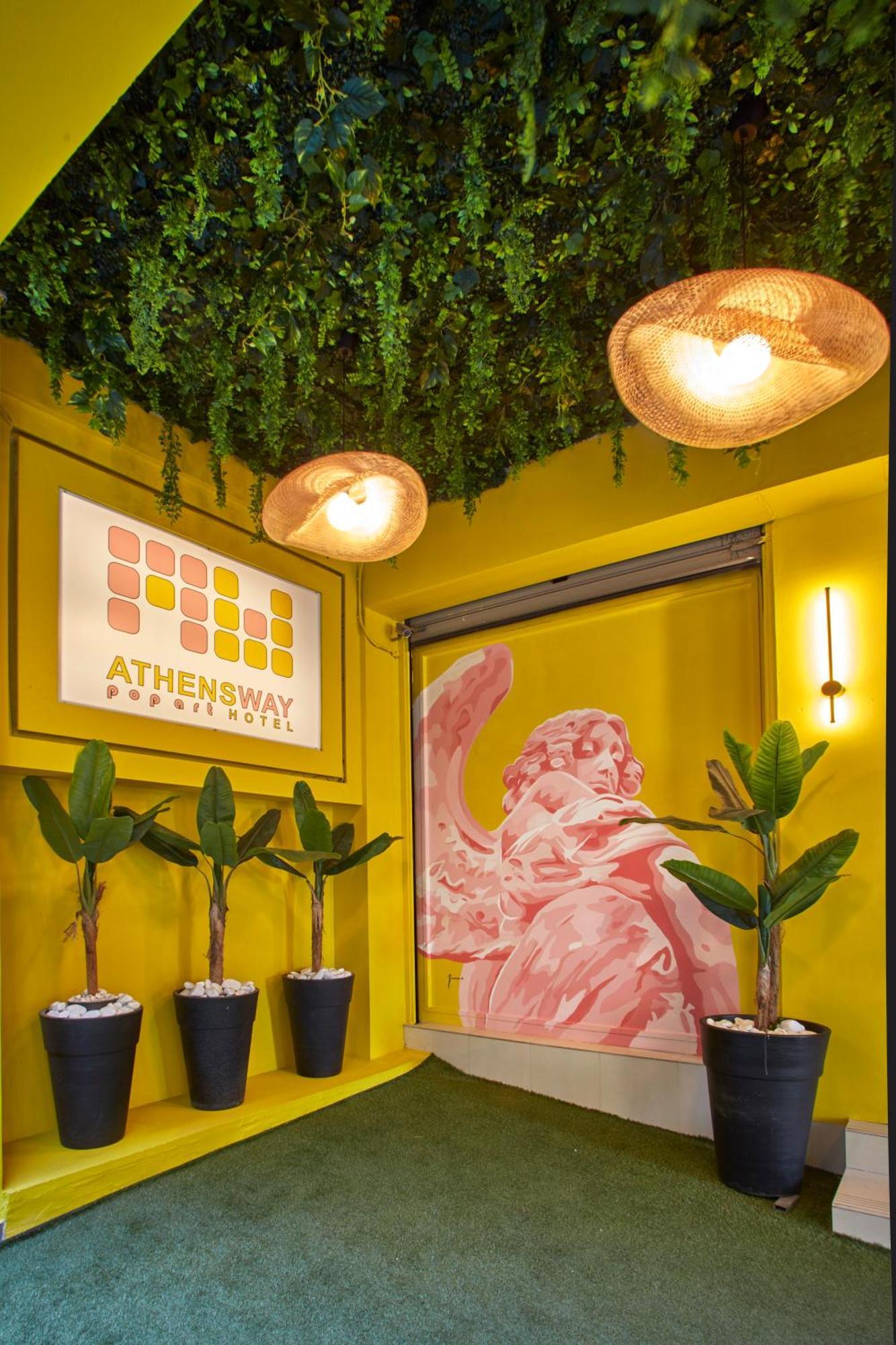 Athens Way Pop Art Hotel Buitenkant foto